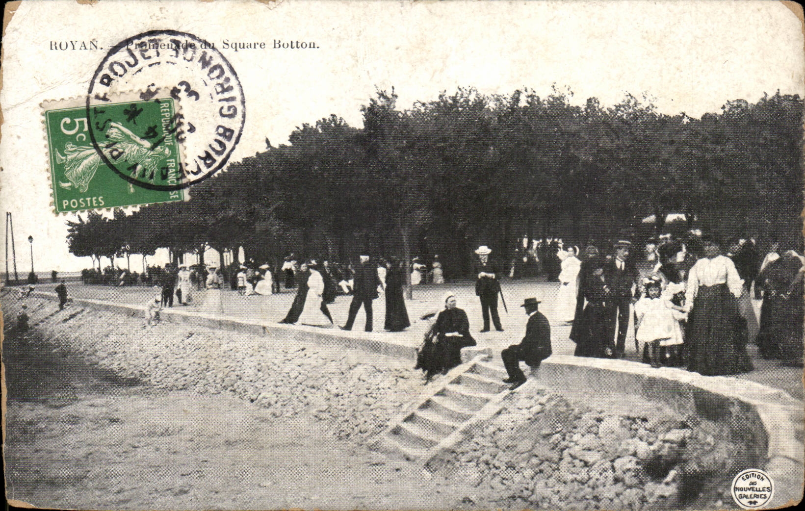 Royan CPA Weg des sqaure Botton