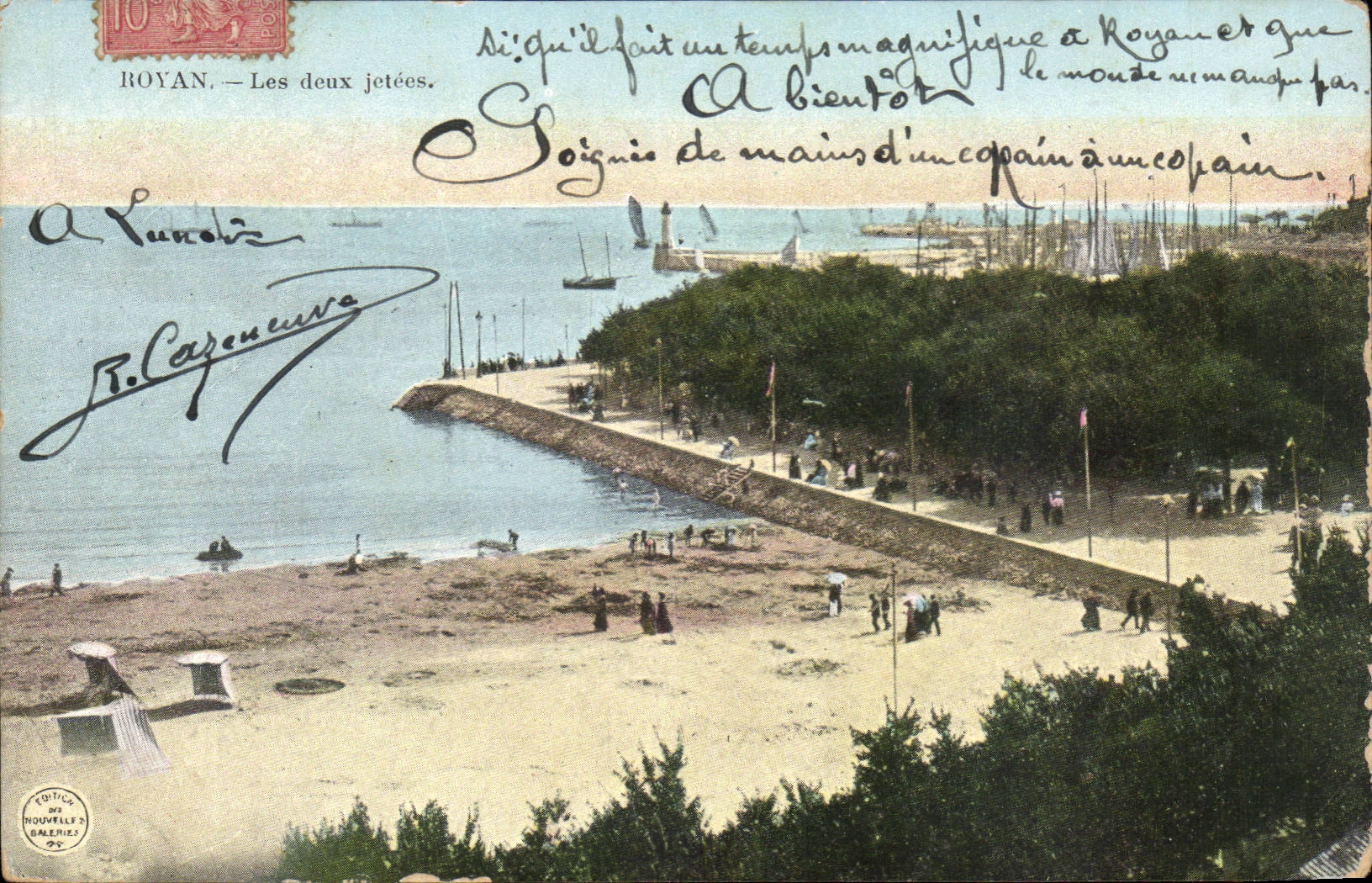 Royan CPA zwei Piers