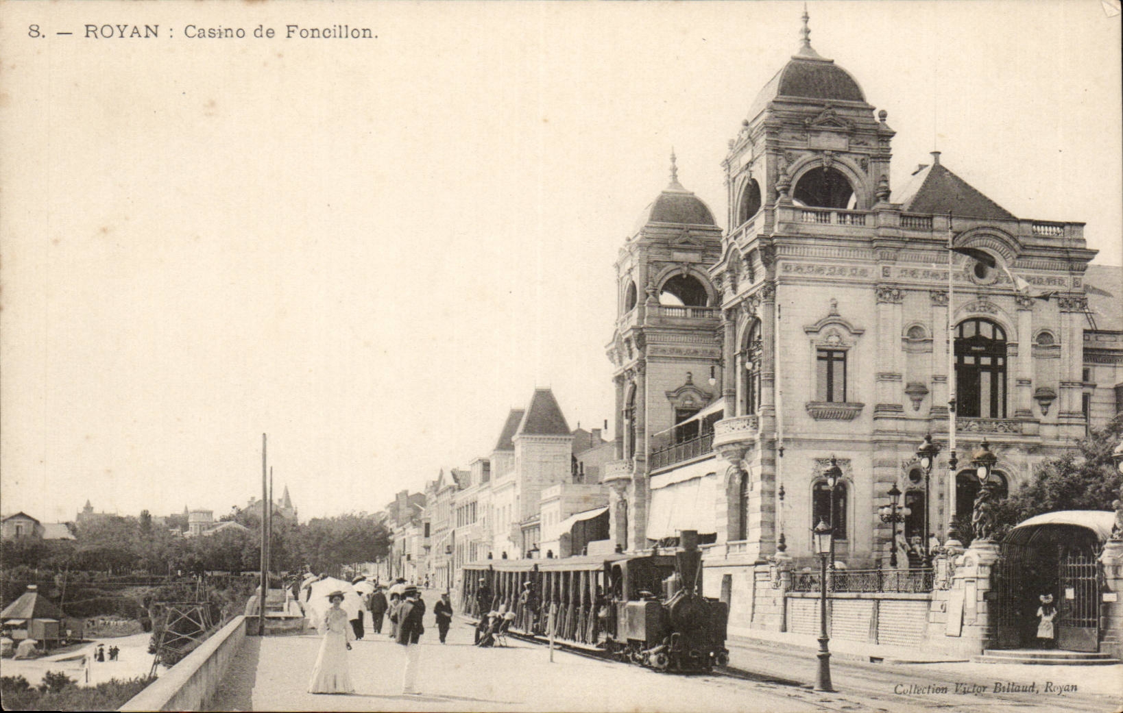 Royan CPA Kasino von Foncillon (Zug)