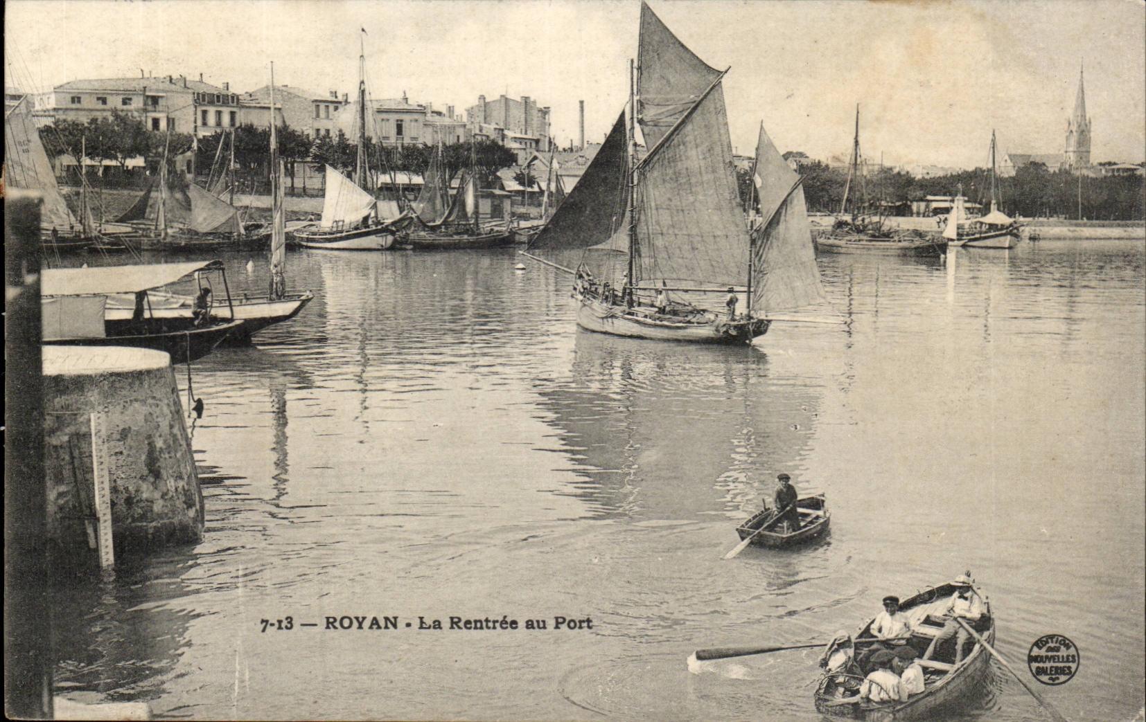 Royan CPA der Wiedereintritt mit dem Hafen