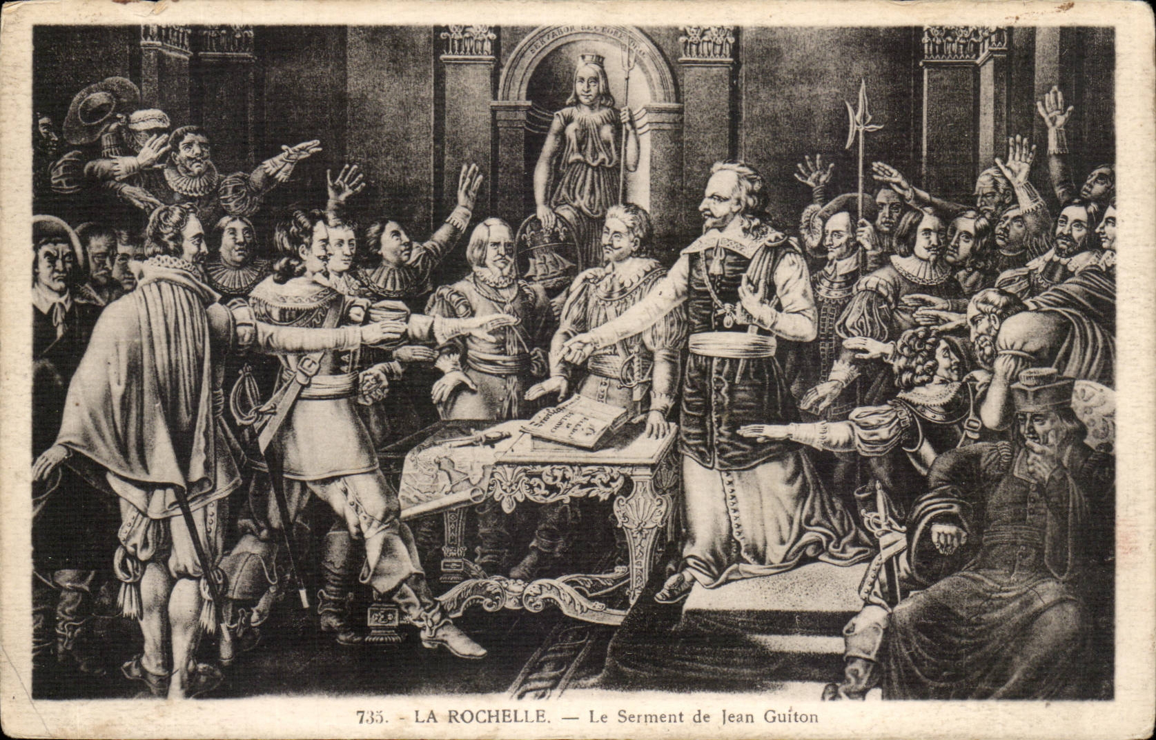 La Rochelle CPA der Eid von Jean Guiton