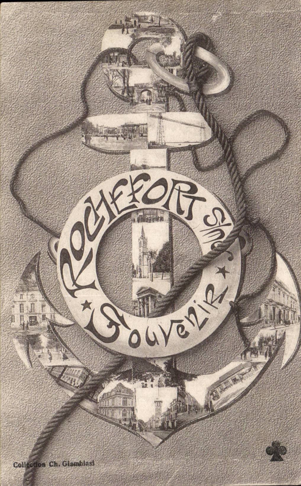 Rochefort auf Meer - Andenken - CPA