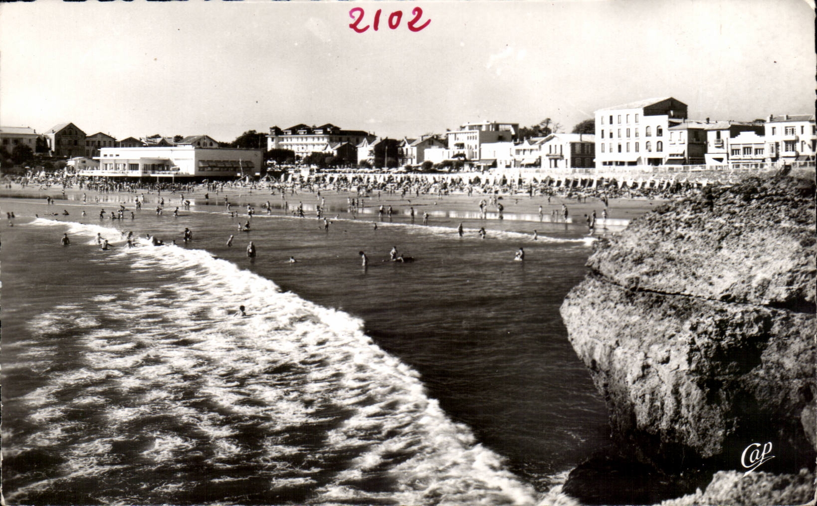 Royan - Pontaillac - die Strand-Andenken - CPA
