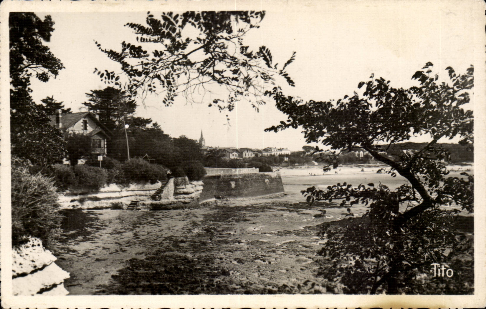 Saint Georges de Didonne CPA the cornice seen on Saint Georges