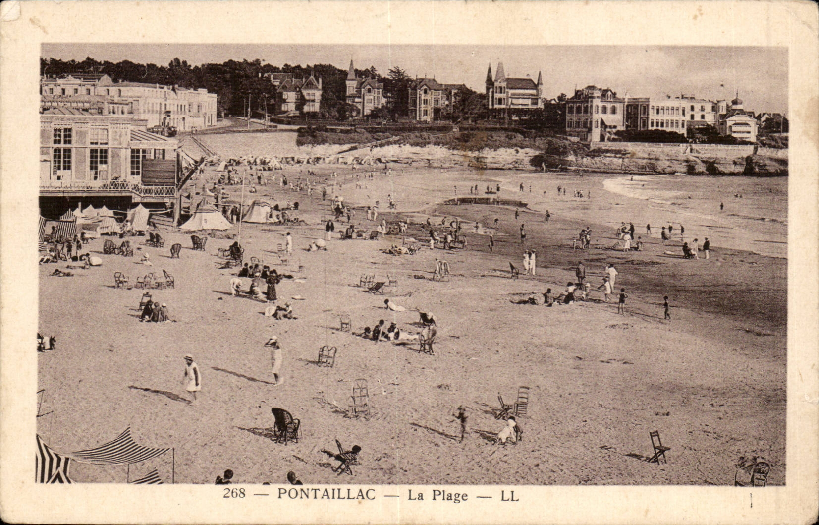 Pontaillac CPA the beach