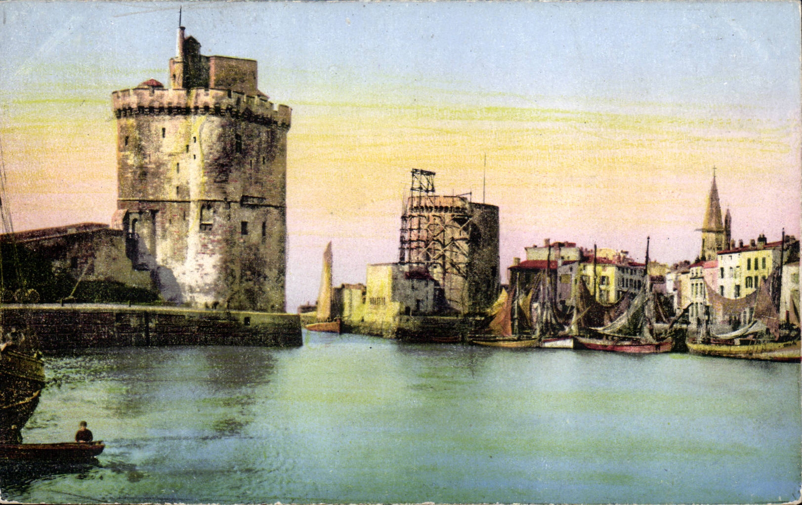 Eingang Rochelle-CPA des Hafens