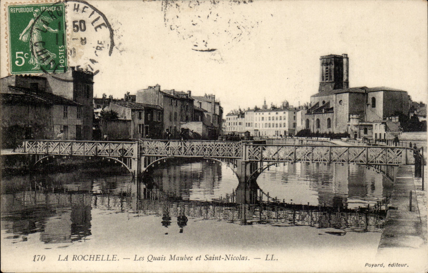 La Rochelle CPA die Kais Maubec und Saint Nicolas