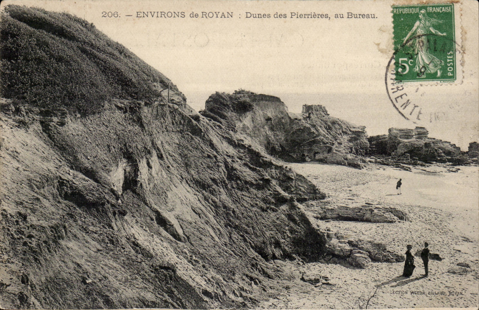 Surroundings of Royan CPA Dunes of Pierrieres at the Office