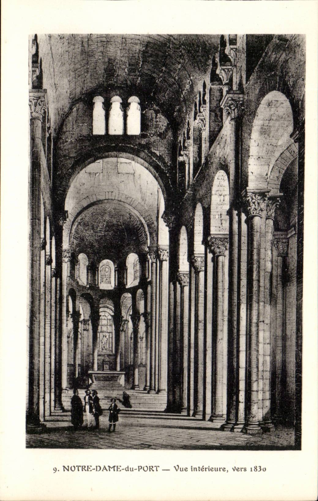 Notre Dame of Port CPA Seen interior