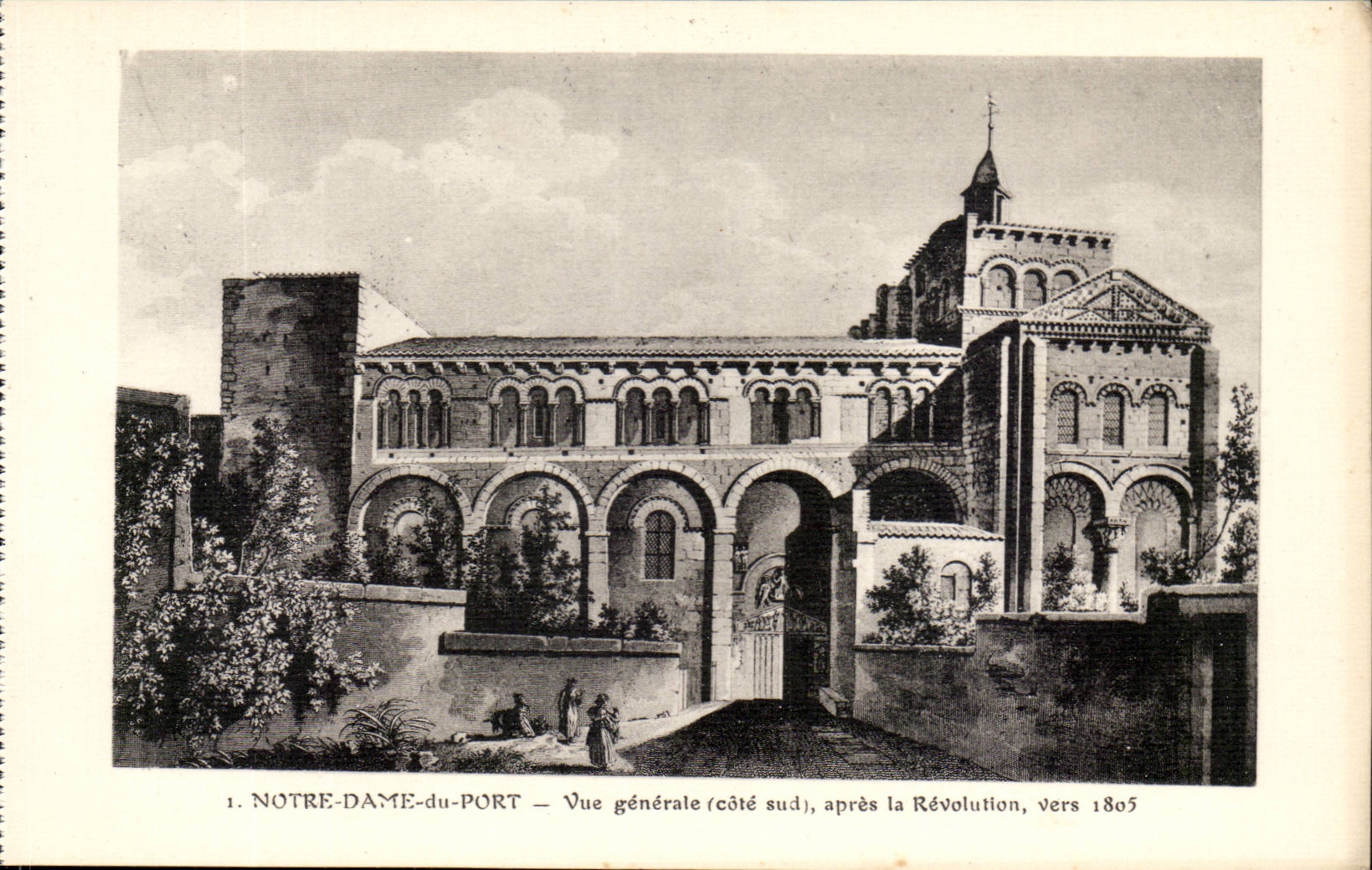 Our Lady of Port CPA View after the revolution about 1805