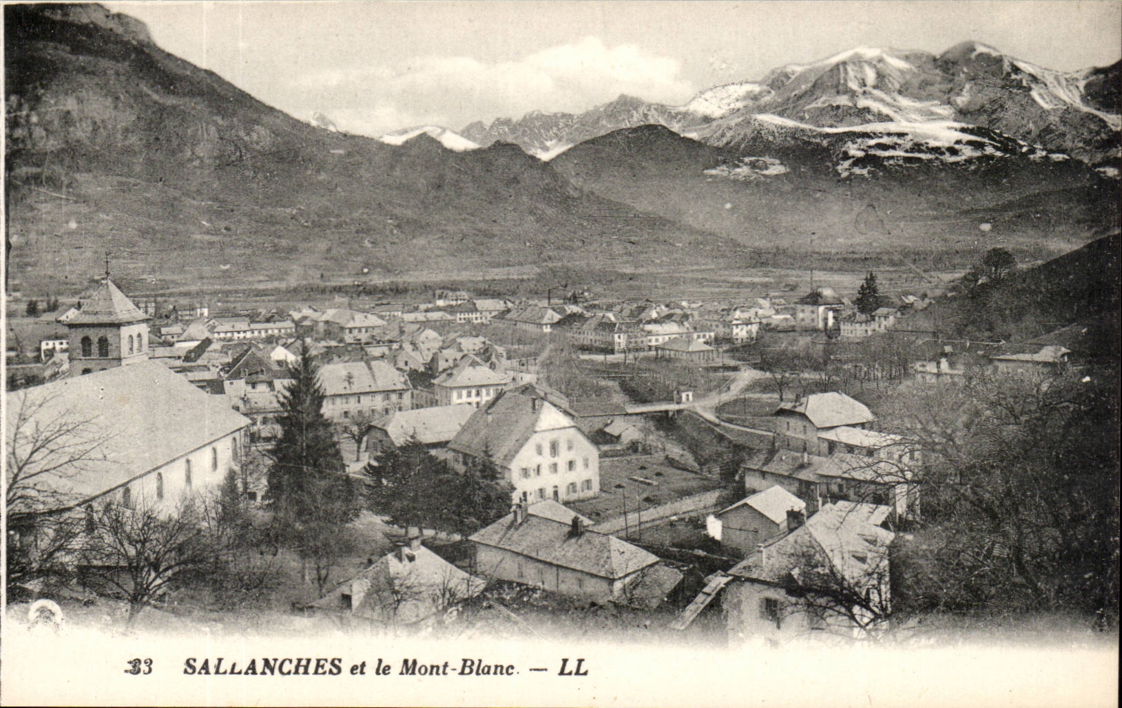 SAllanches CPA the Mount Blanc