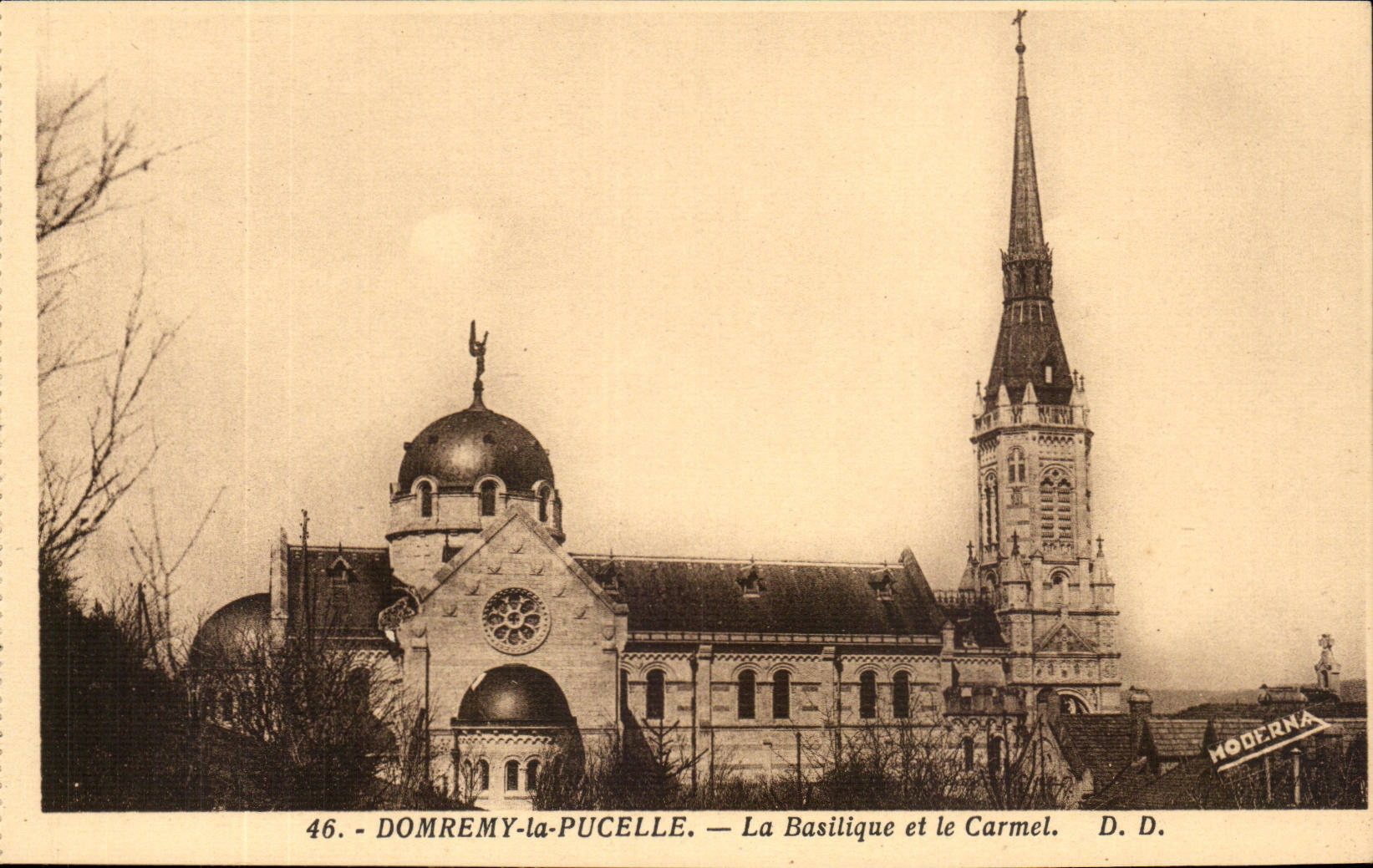 Domremy CPA the basilica and the carmel