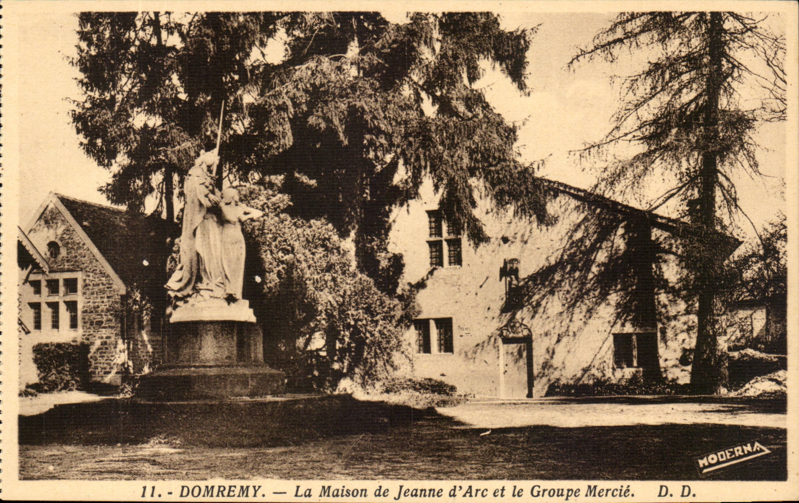 Domremy CPA the house of Jeanne of arc and the Mercie group