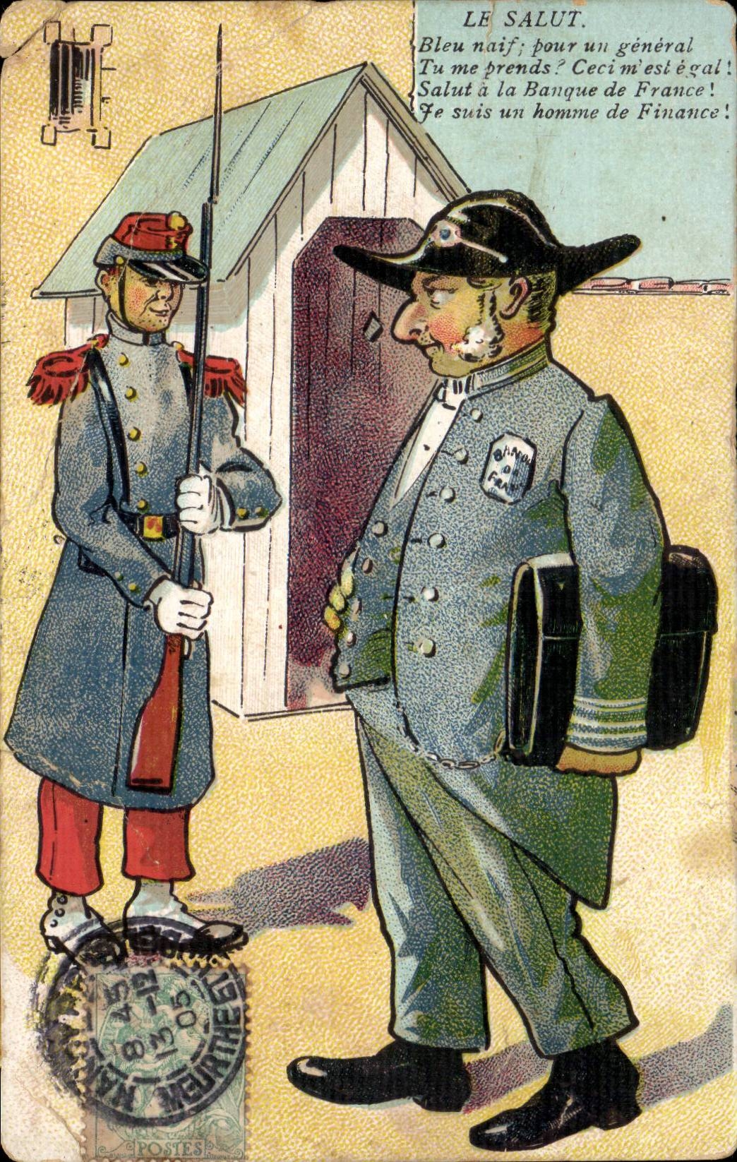 CPA Militaria safety