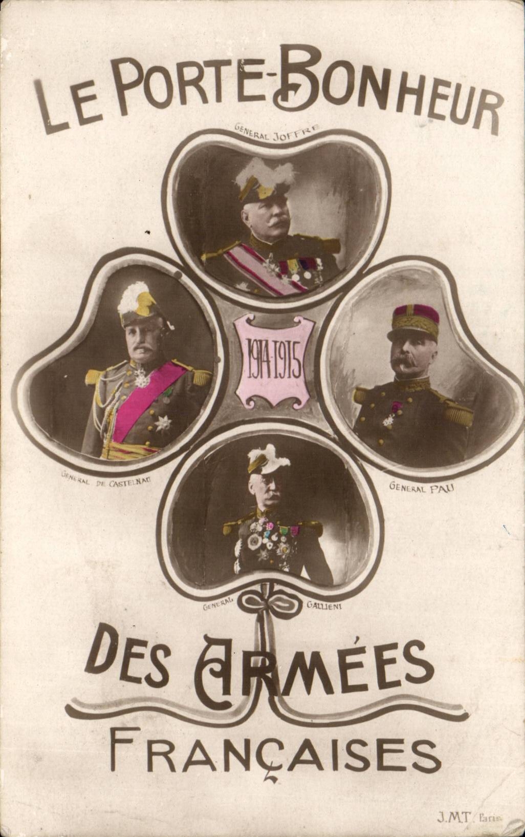 CPA Militaria carries It happiness of the French Armies