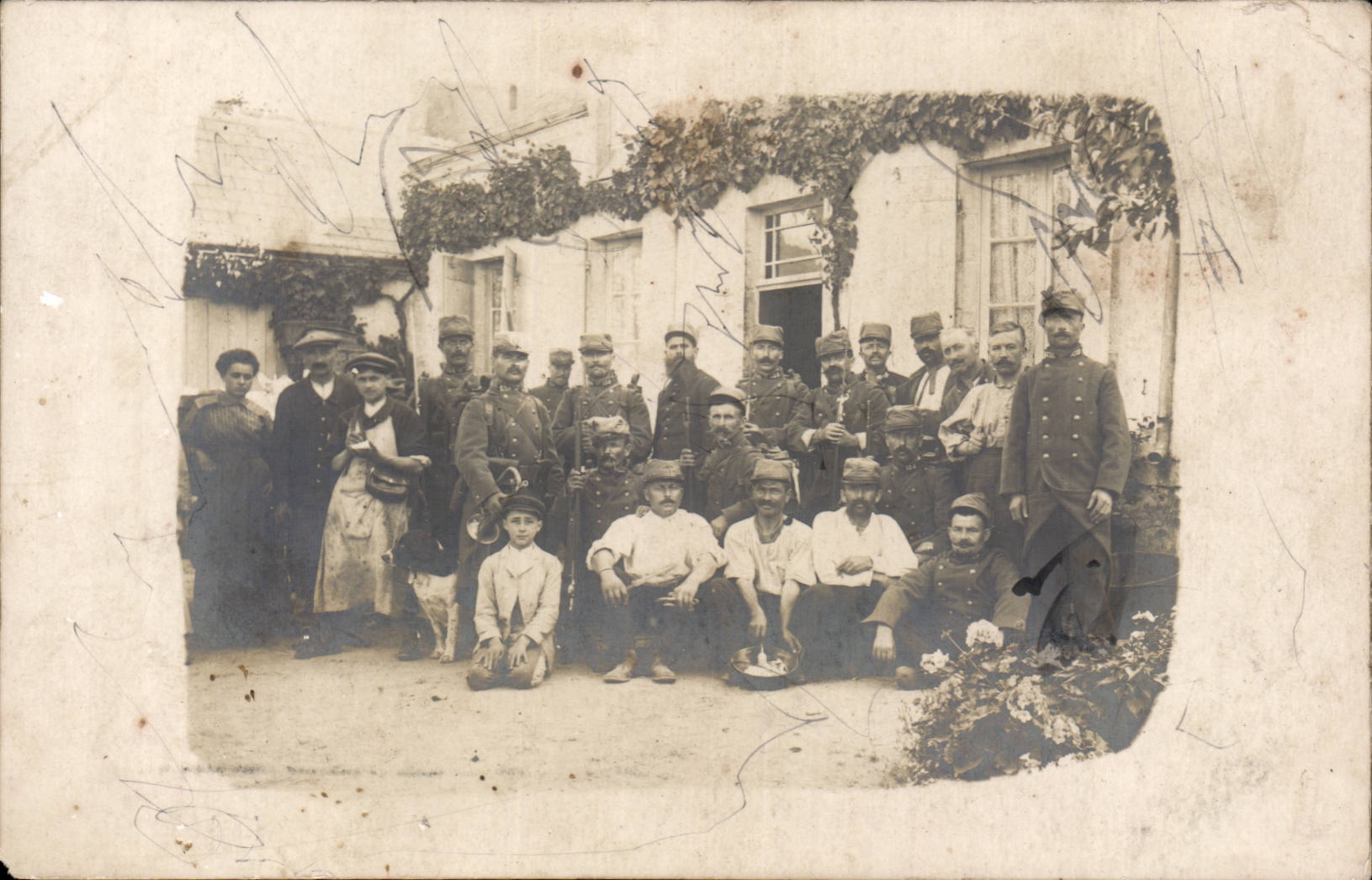 CPA reales Foto Militaria Regiment