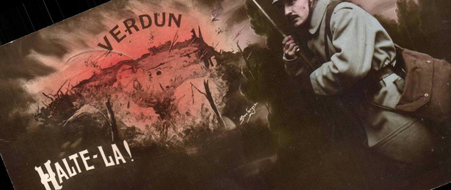 CPA Militaria Halt Verdun