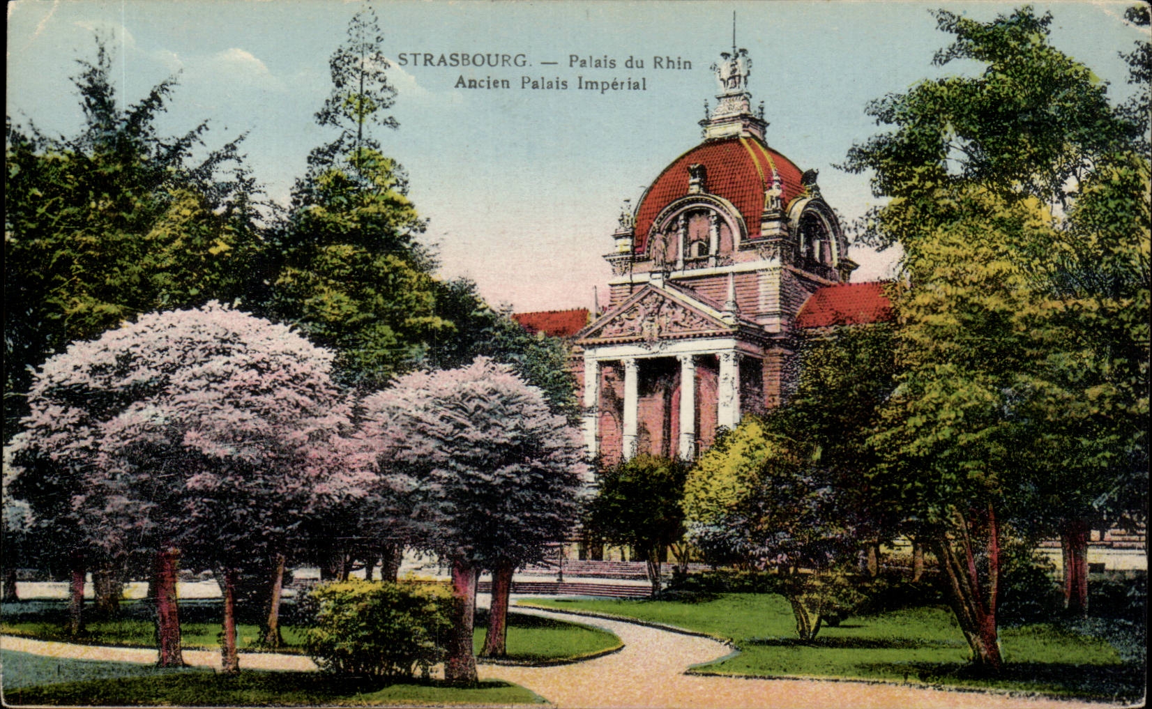 CPA Strasbourg Palate of the Rhine Old imperial palace