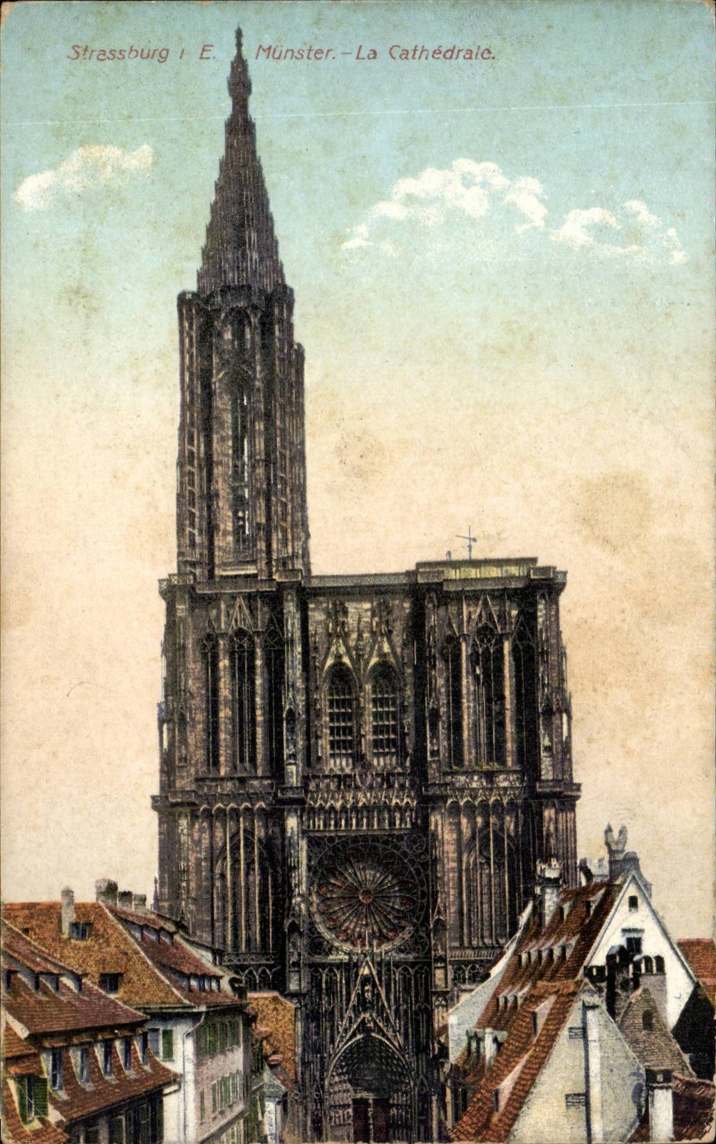 CPA Strasbourg Cathedral