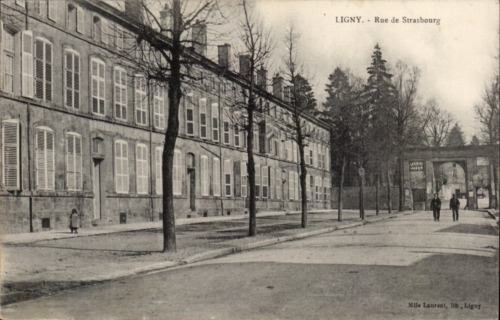 CPA Ligny Street of Srasbourg