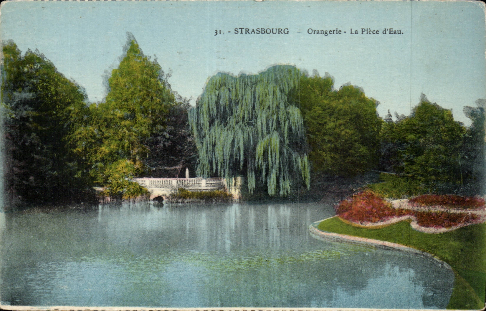 Strasbourg CPA orangery the water part