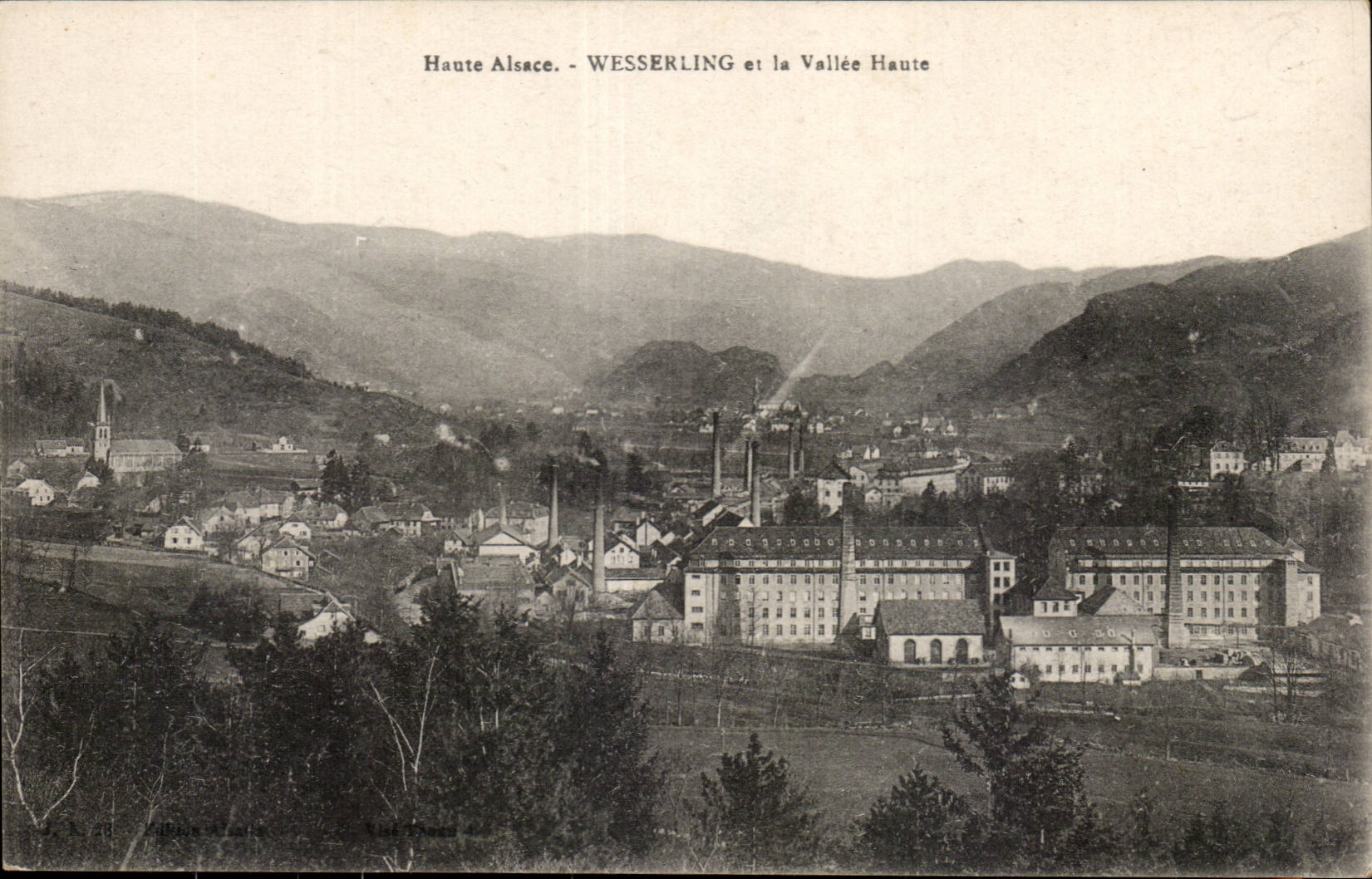 CPA Wesserling and High Alsace