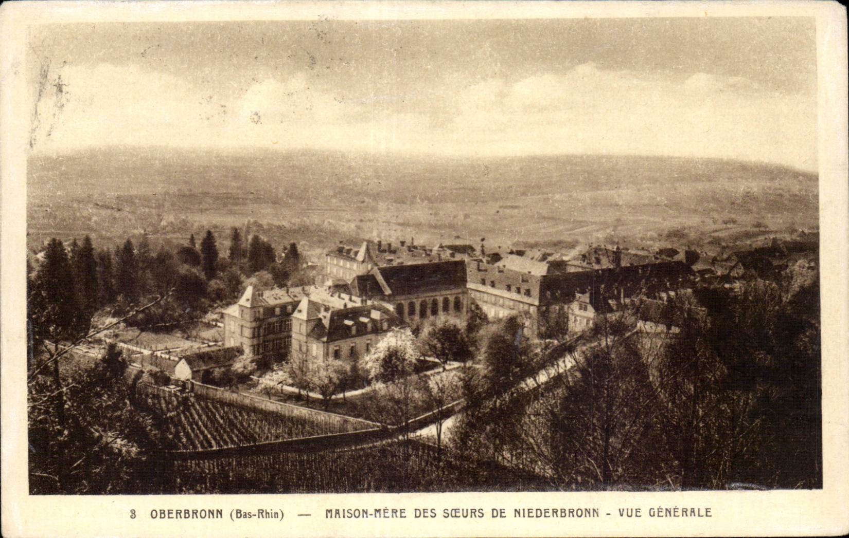 CPA Oberbronn Head office of the sisters of Niederbronn View