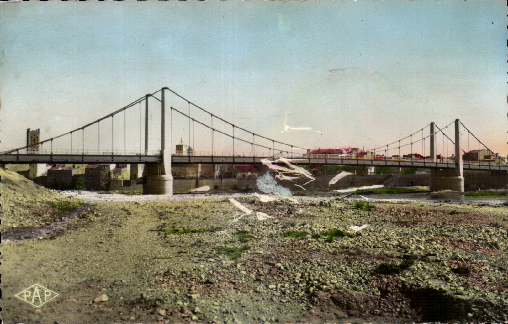 CPA Rivesaltes Birthplace of the Marshal Joffre Bridge of the Joffre Marshal
