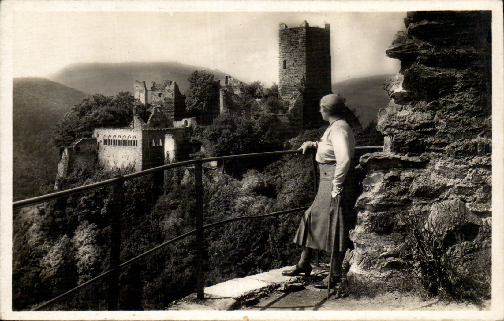 CPA Ribeauville Ruins Ulric Saint