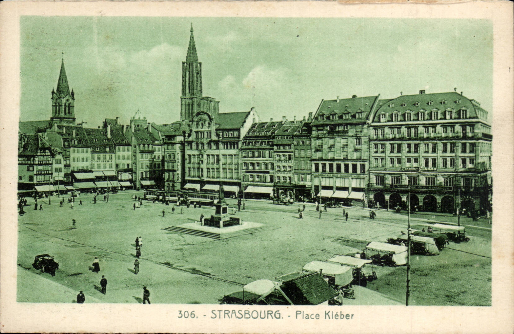 CPA Strasbourg Places Kleber