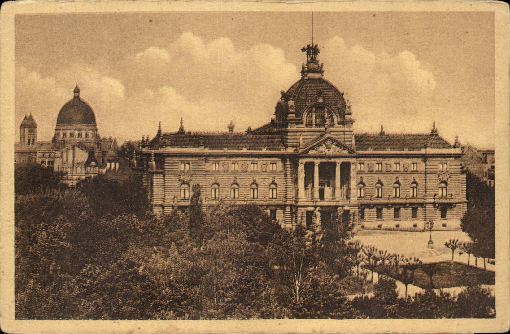 CPA Strasbourg Imperial palace