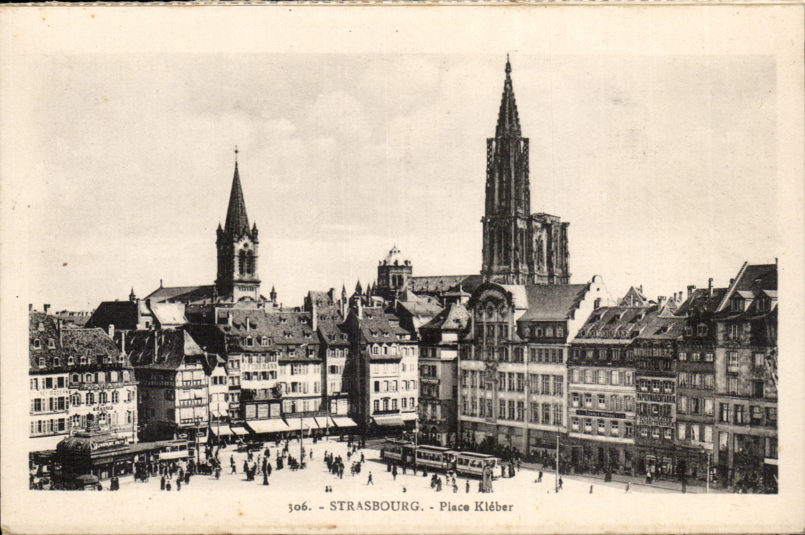 CPA Strasbourg Places Kleber