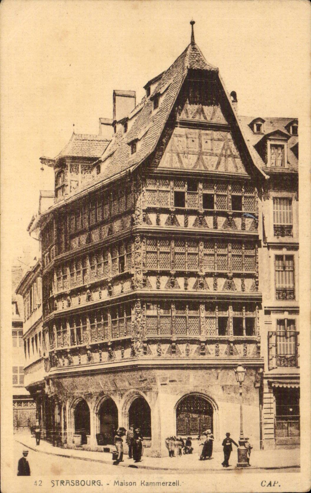 CPA Strasbourg Karmmerzell House