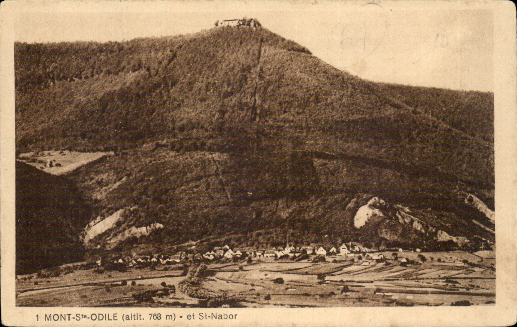 CPA Mont Saint Odile and St Nabor