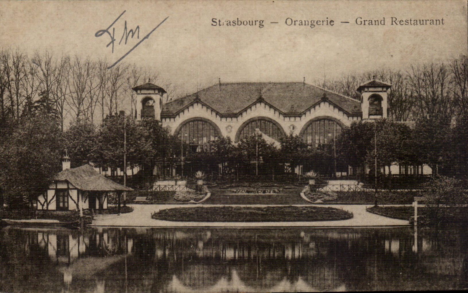 Strasbourg CPA Orangery Great restaurant