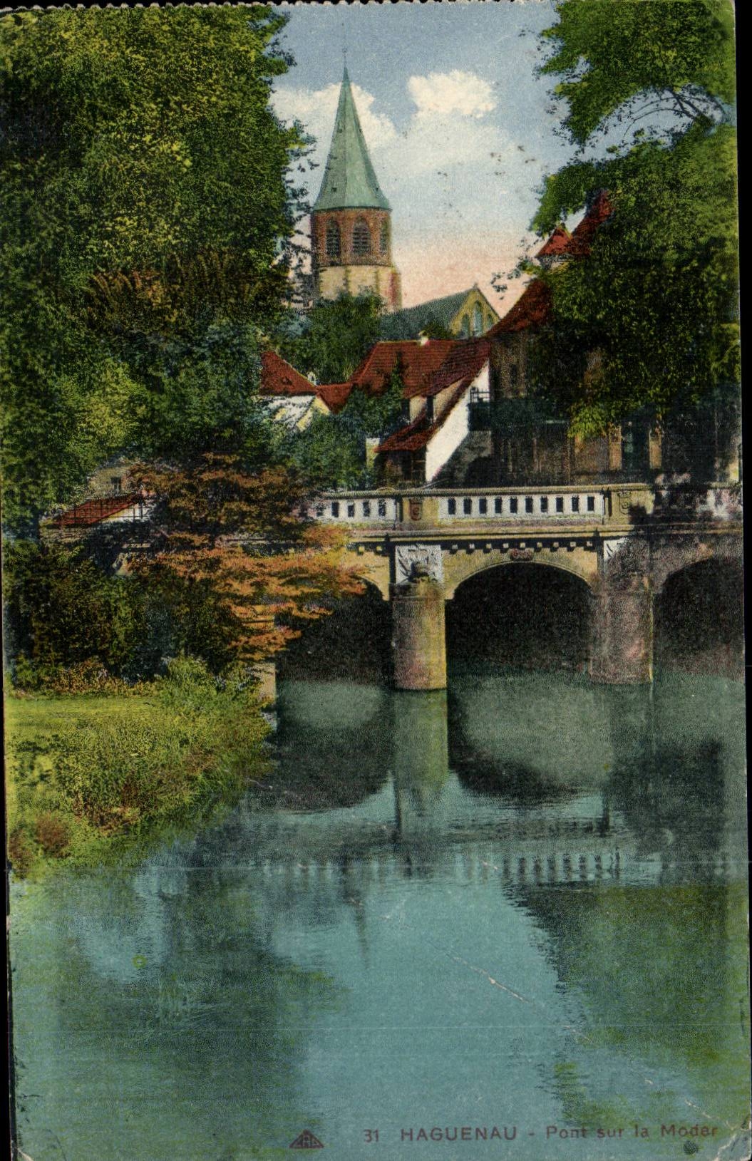 Hagueneau Bridge on Moder