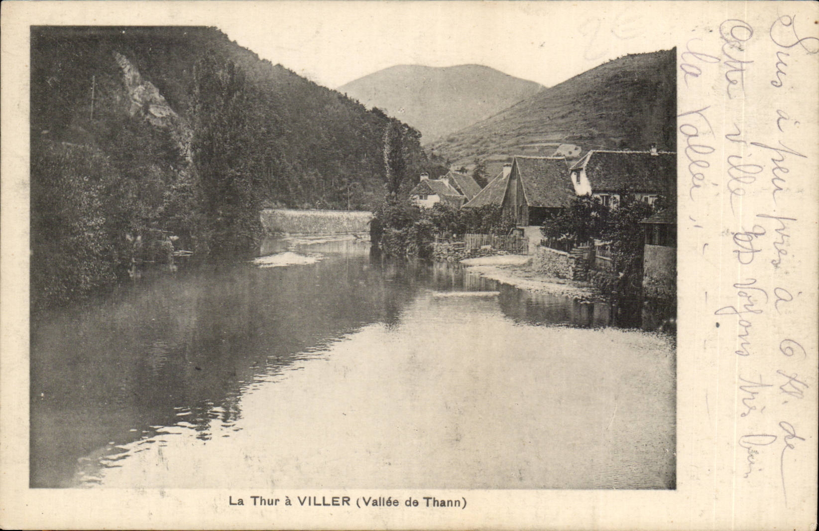 The Thur has Viller (valley of Thann)