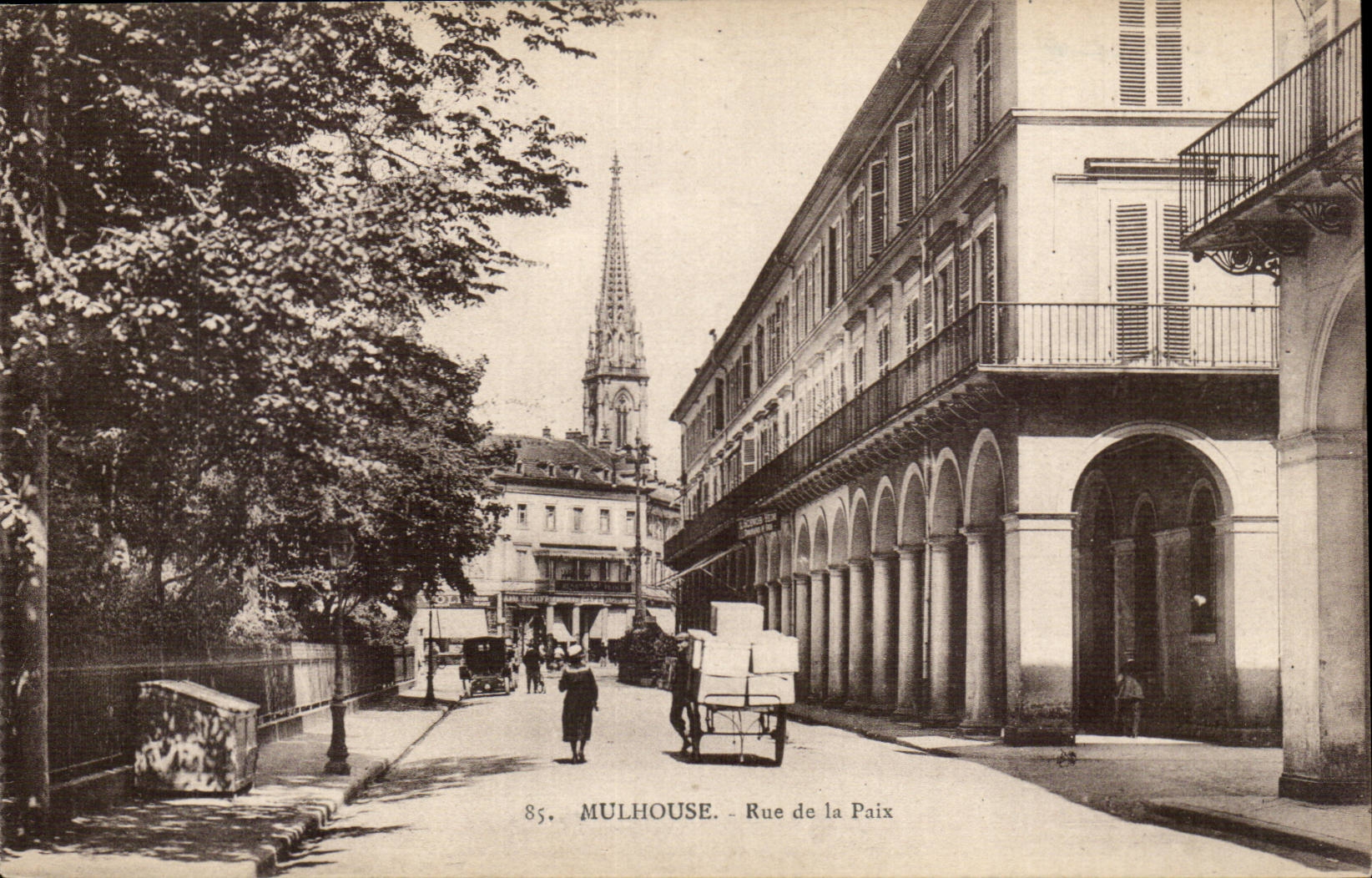 Mulhouse - Street of Peace - CPA