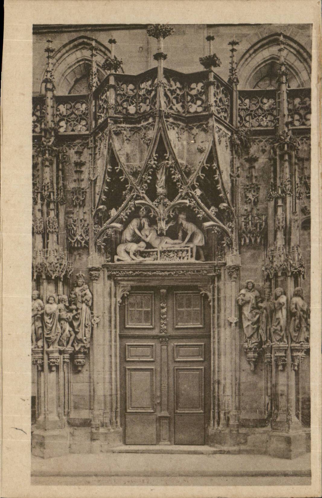 Strasbourg - Strassburg - the Cathedral - St Laurent Gate - CPA