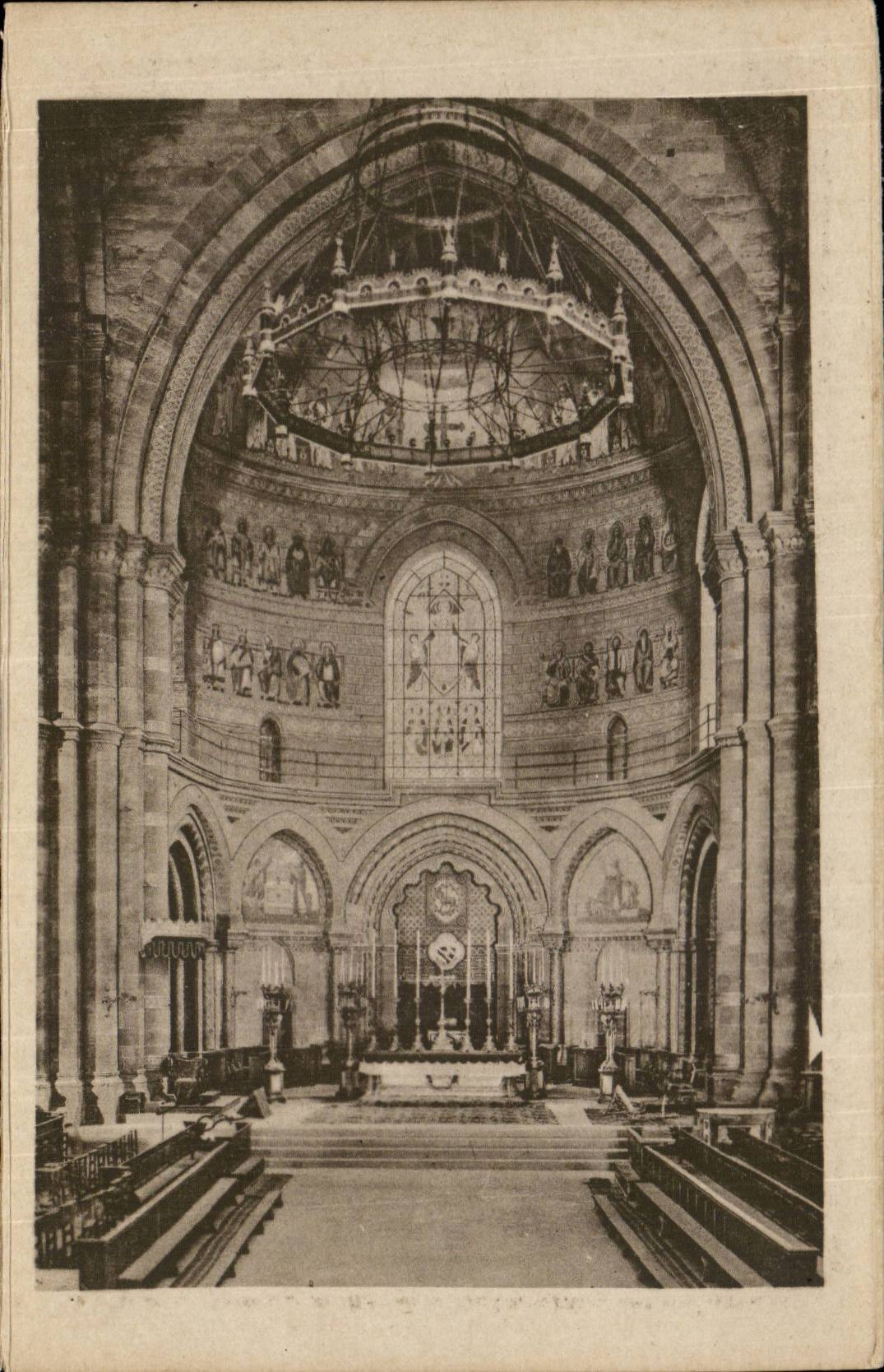 Strasbourg - Strassburg - the Cathedral - Chorus - Das Chor - CPA