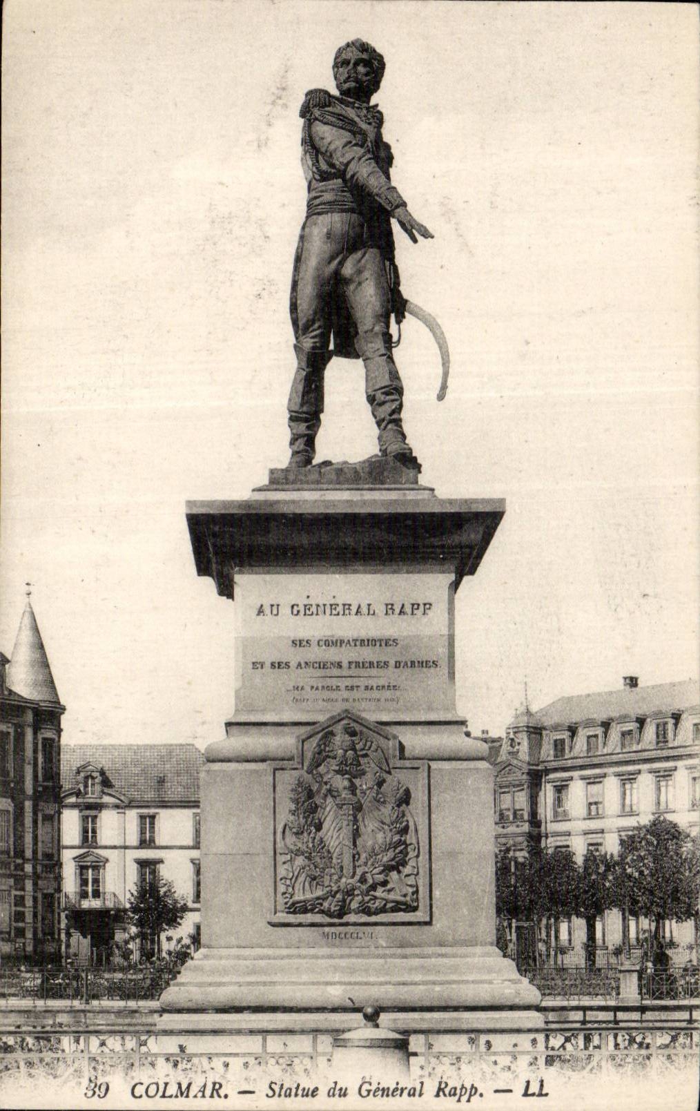 Colmar - Statue of General Rapp - CPA