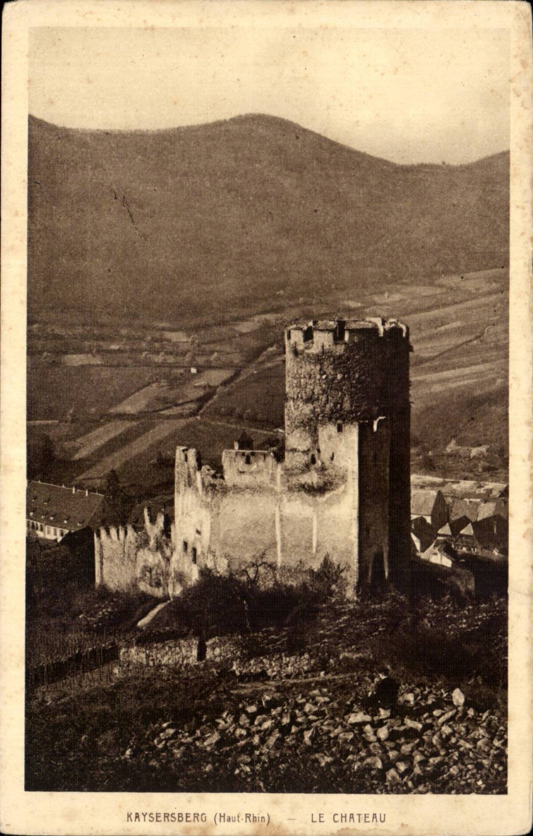 Kaysersberg - Castle CPA