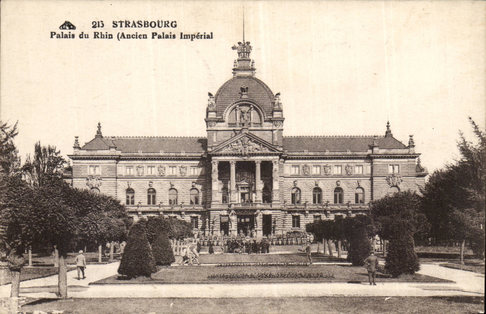 Strasbourg - Strassburg - Palate of the Rhine - Old Imperial palace - CPA