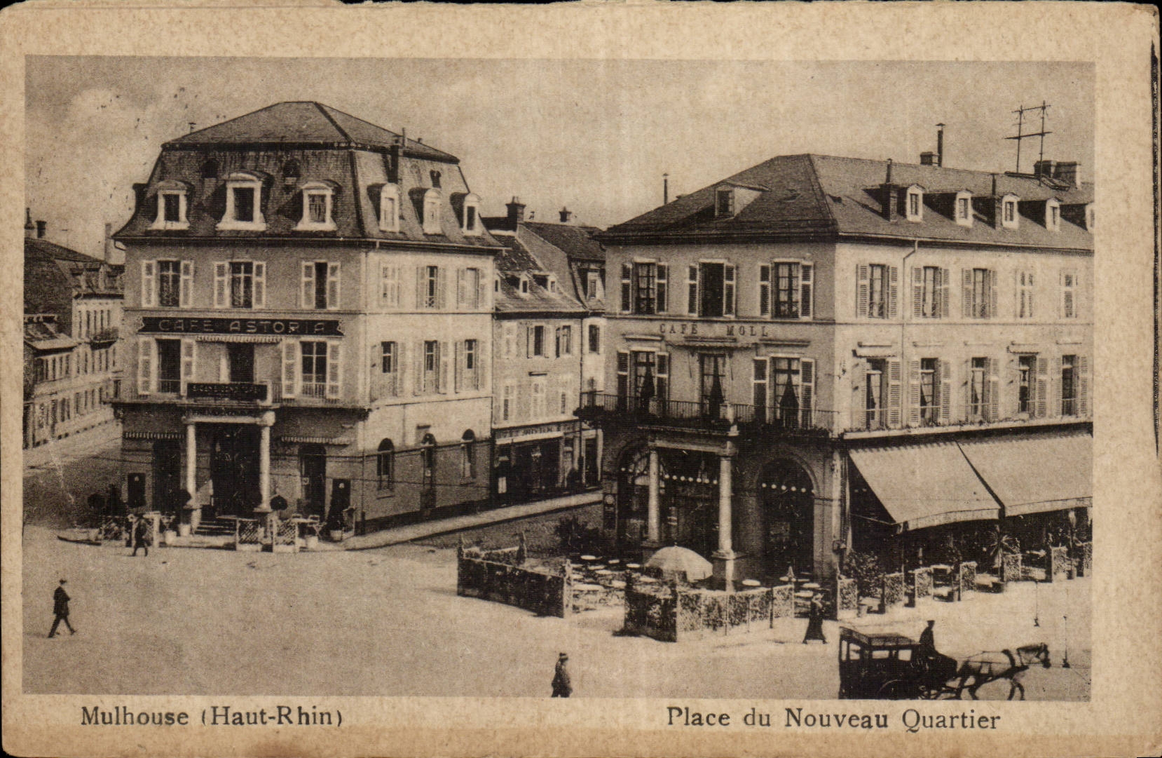 Mulhouse - Place of the New District - CPA