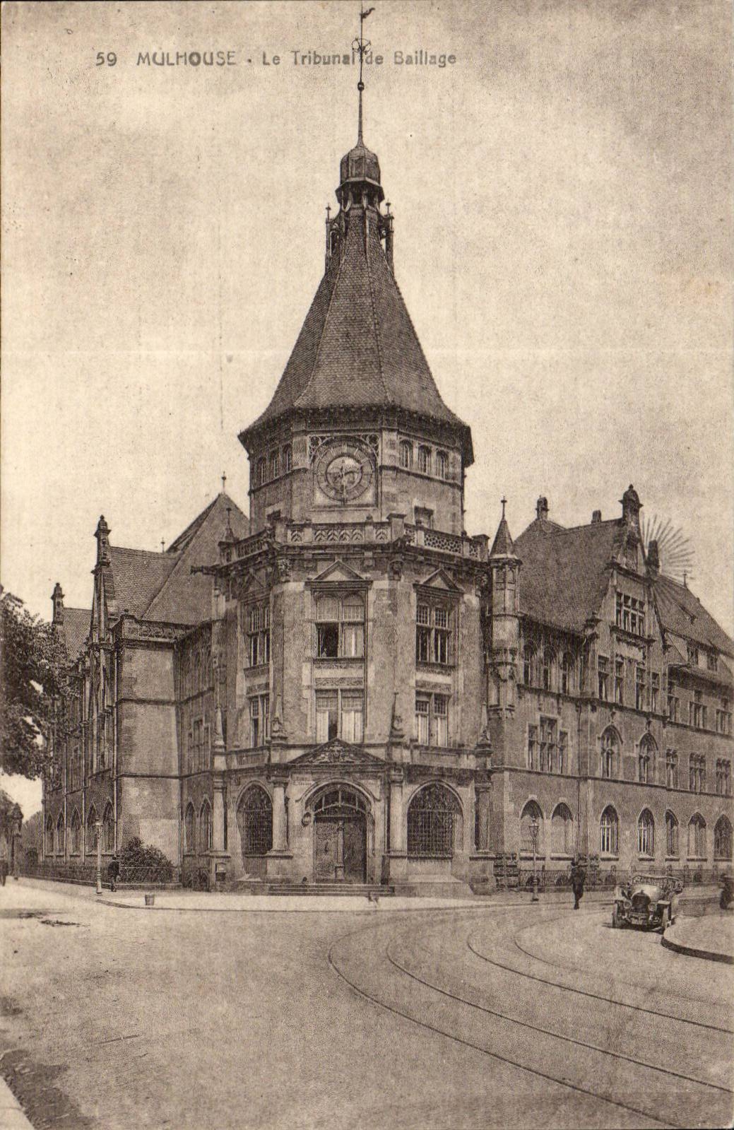 Mulhouse - the Court Baillage CPA