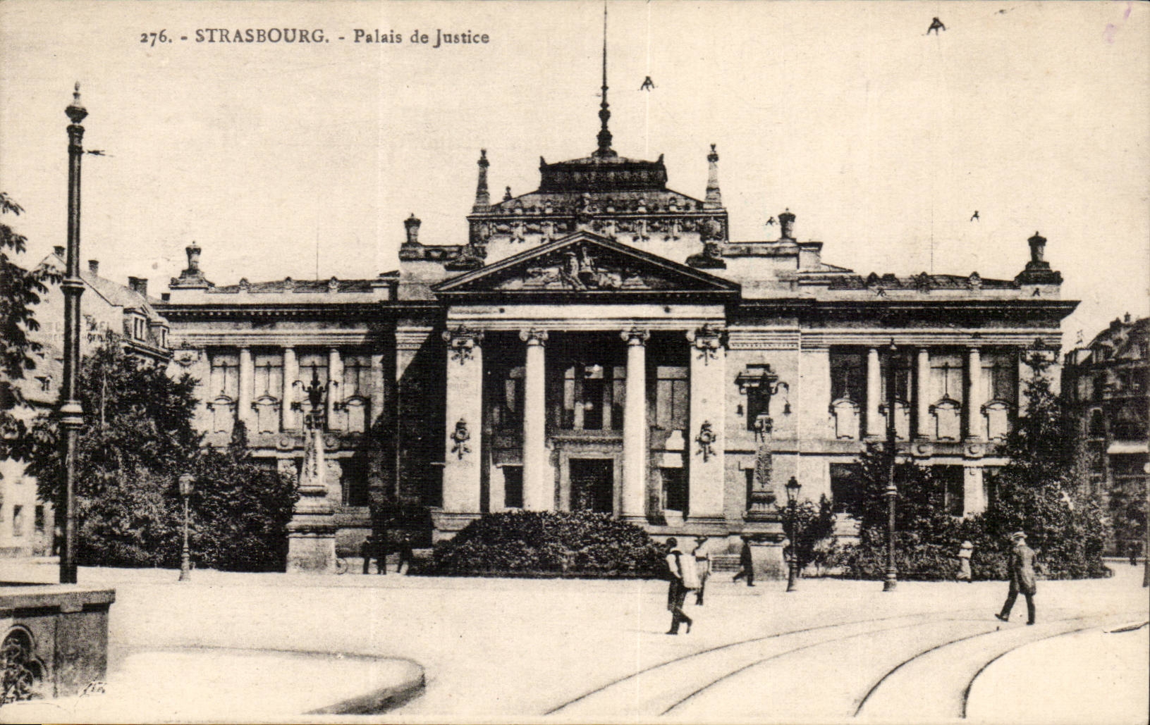 Strasbourg - Strassburg - Law courts CPA