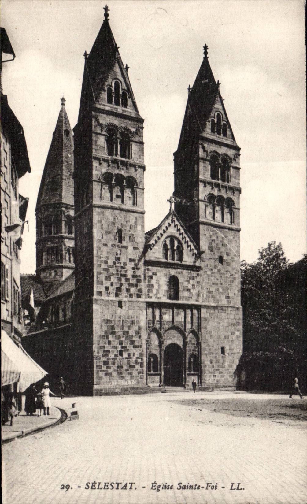 Selestat - Church St Faith CPA