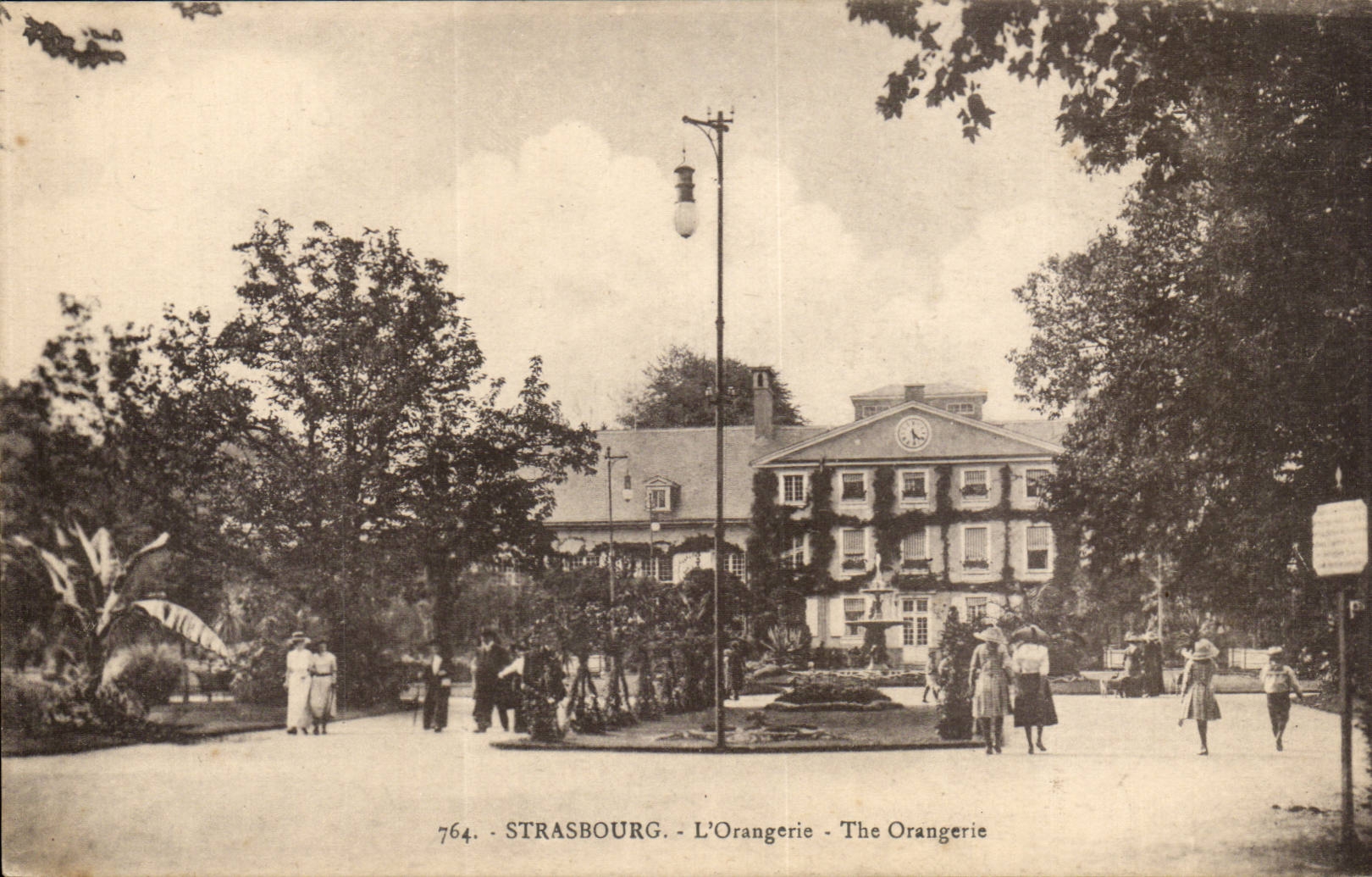 Strasbourg - Strassburg - Orangery CPA