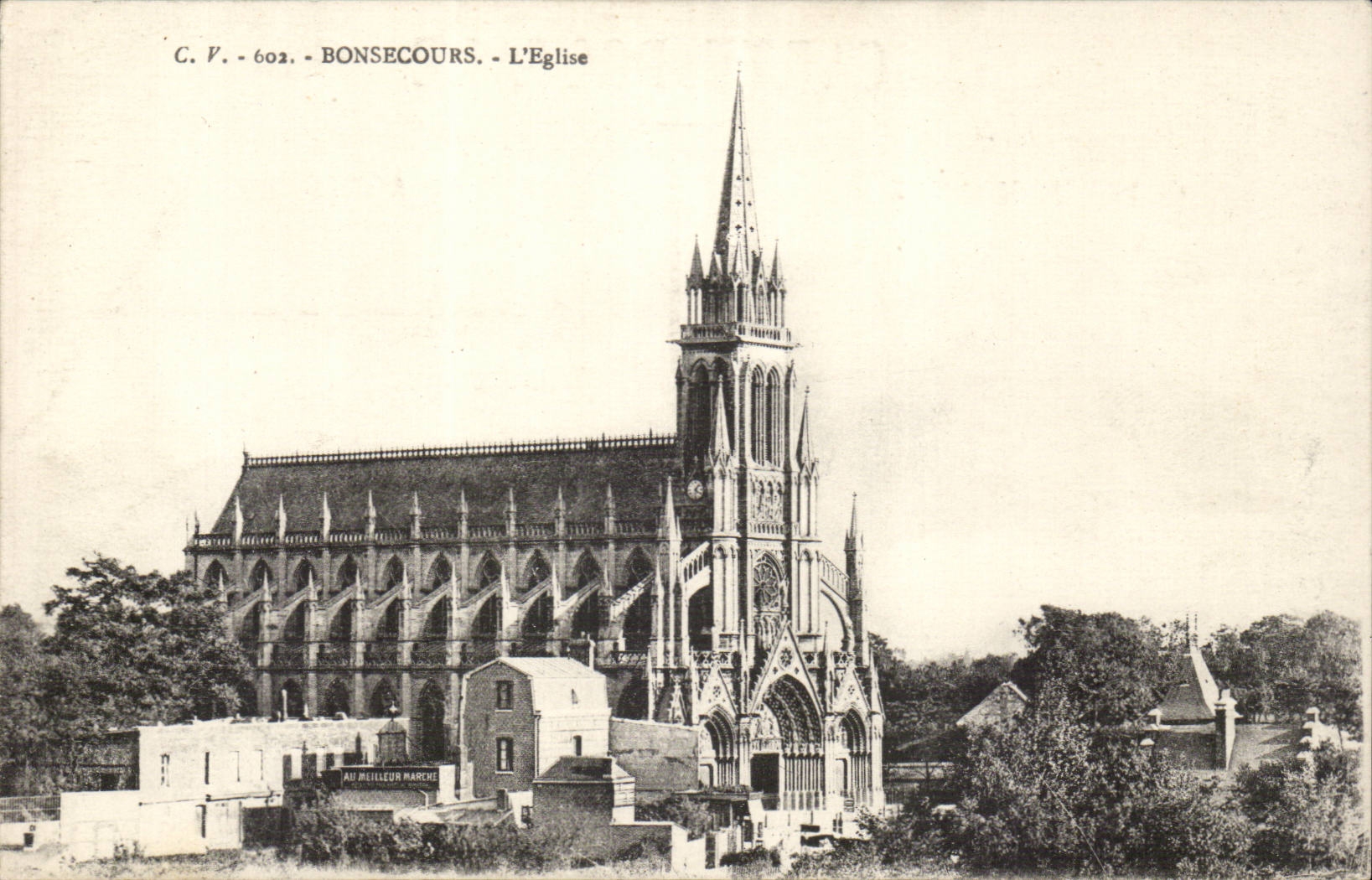 Bonsecours - the Church - CPA