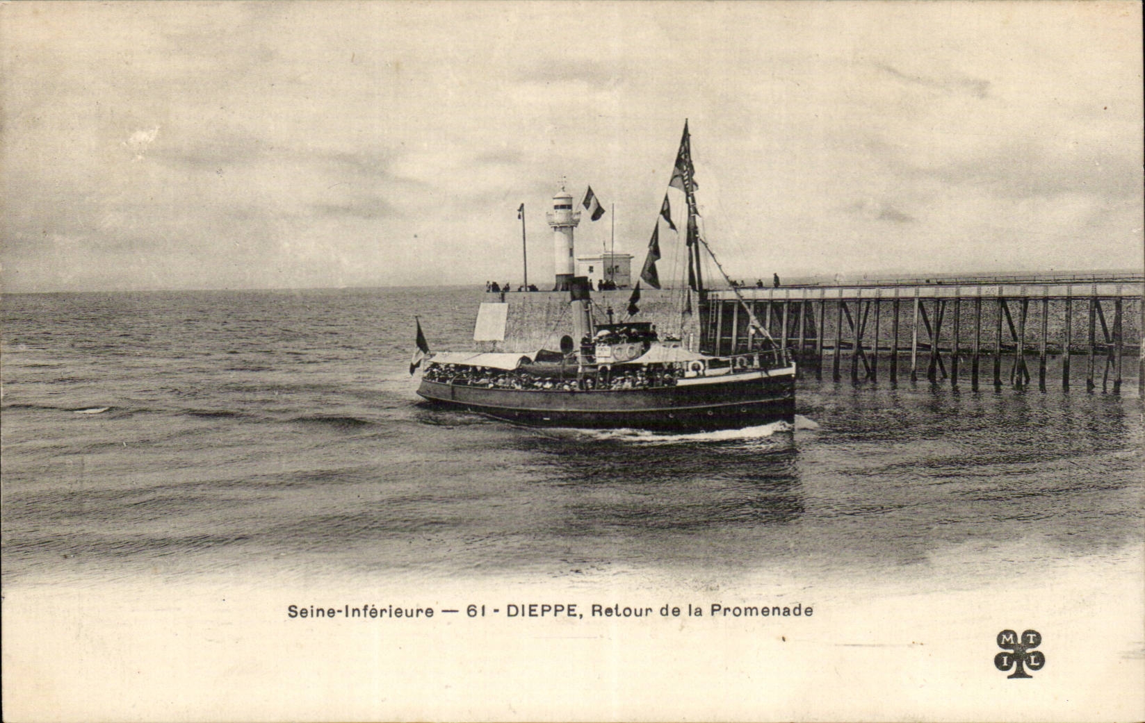 Dieppe - Return of the Walk - CPA
